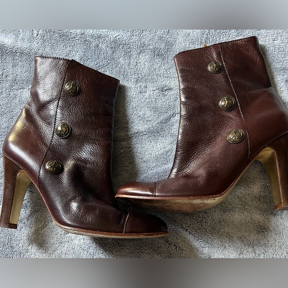 Vintage Juicy Couture leather booties - Picture 2 of 9
